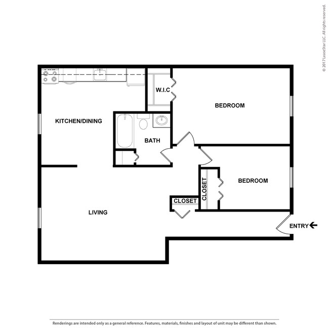 Floorplan - Apartments at Waterford