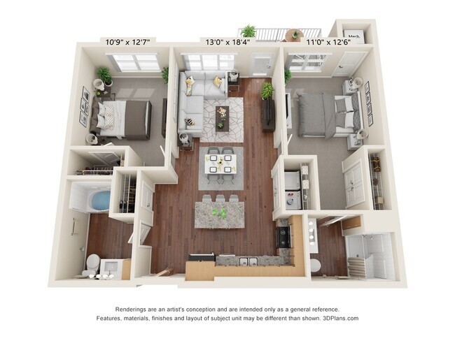 Floorplan - Hilltop at Signal Hills