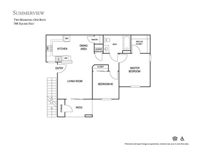 2BR/1BA - Summerview Apartments