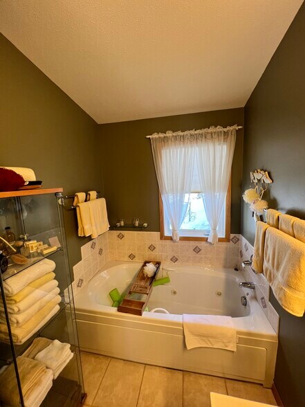 Owners, en suite bath - 38079 Dead Lake Rd