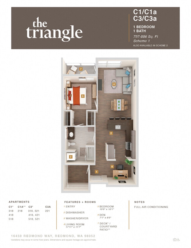Floorplan - The Triangle