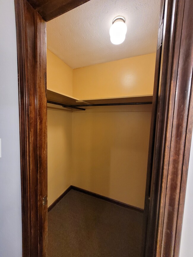 Closet in master bedroom - 109 Wheeler Ct