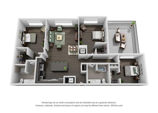 Floorplan - The Residences of Wilmette