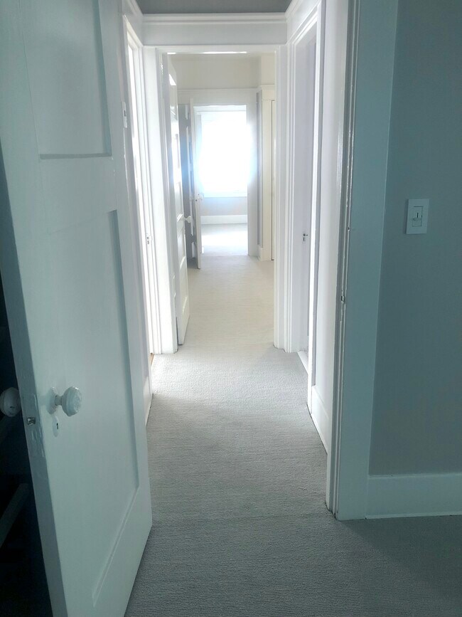 Hallway to bedrooms and bath - 232 Market St