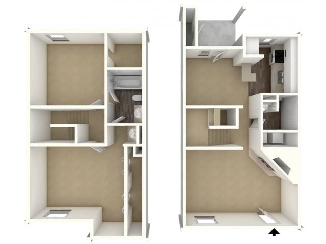 Floorplan - Amber Dawn Apartments