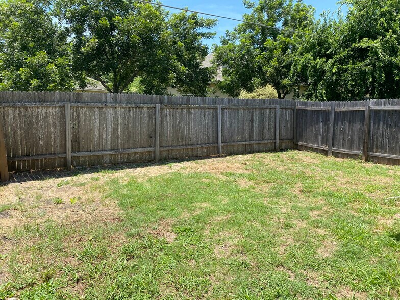 Backyard (Fencing has been replaced) - 112-114 Marvin Cove