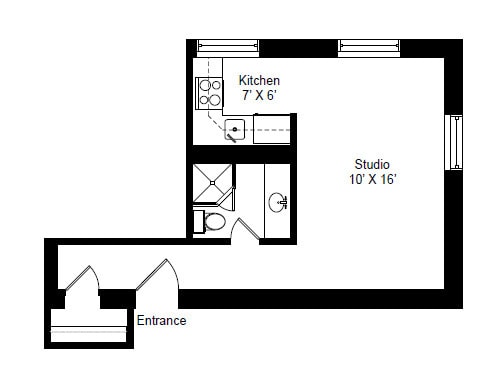 Floorplan - 620 W. Belmont