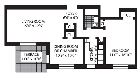 1BR/1BA - Roosevelt House