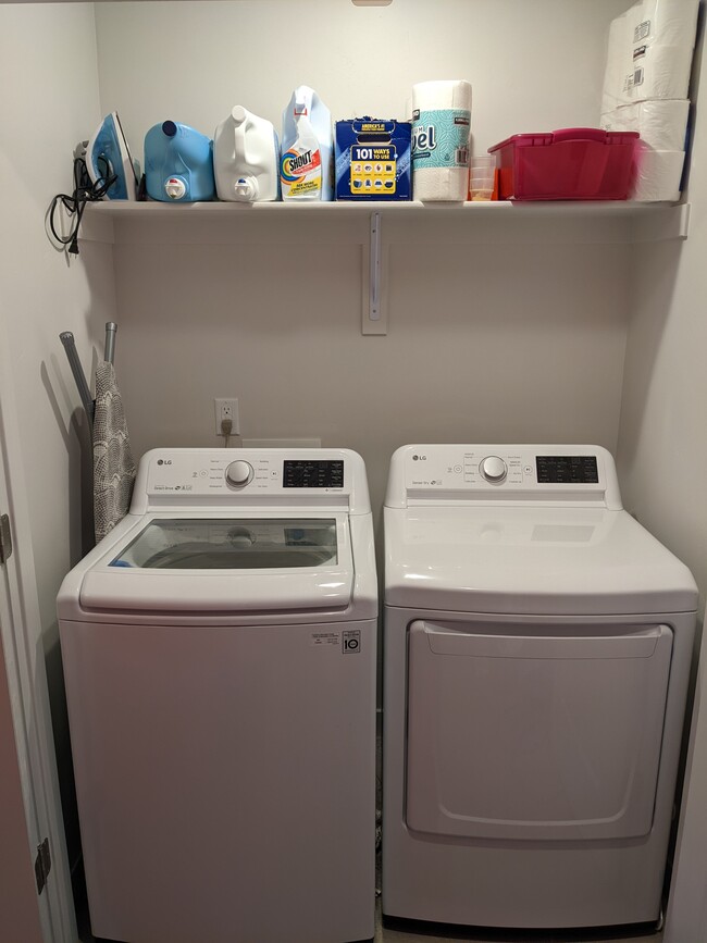 Conveniently located laundry room, washer and dryer included in rental! - 4312 E Grassland Way