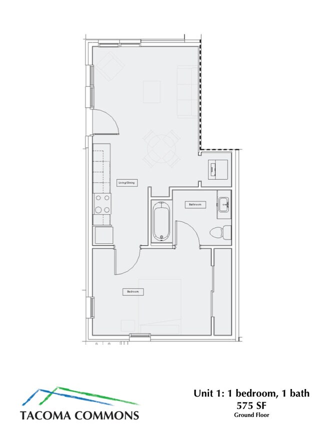 Floorplan - Tacoma Commons