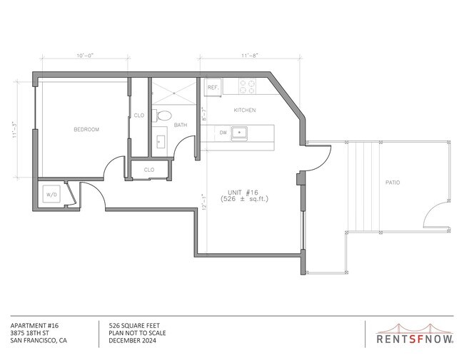 Floorplan - 3875 18th Street