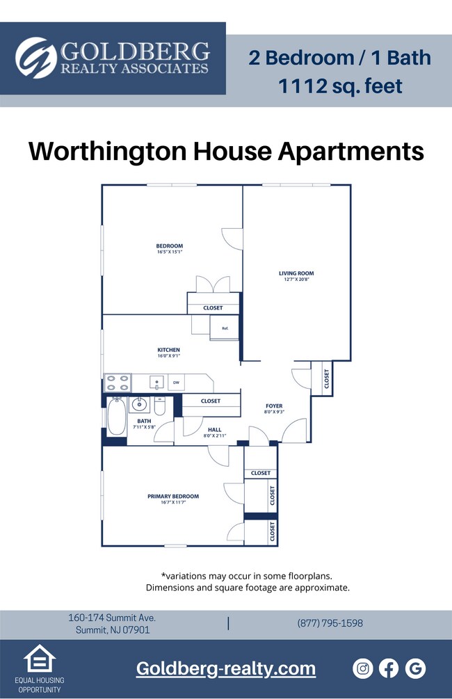 Floorplan - Worthington House
