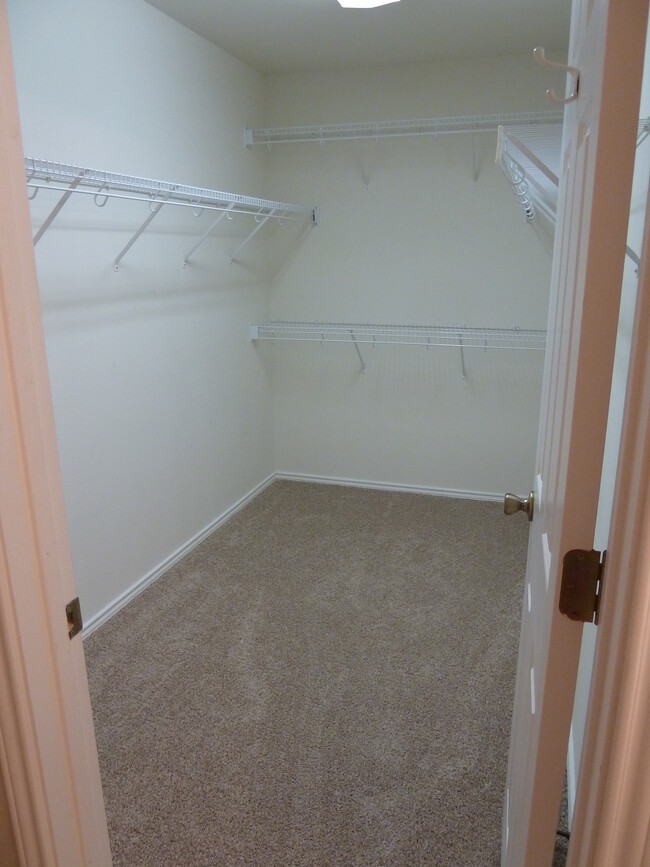 Master walk-in closet - 10731 Pony Mesa