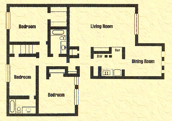 Floorplan - Skyview Apartments