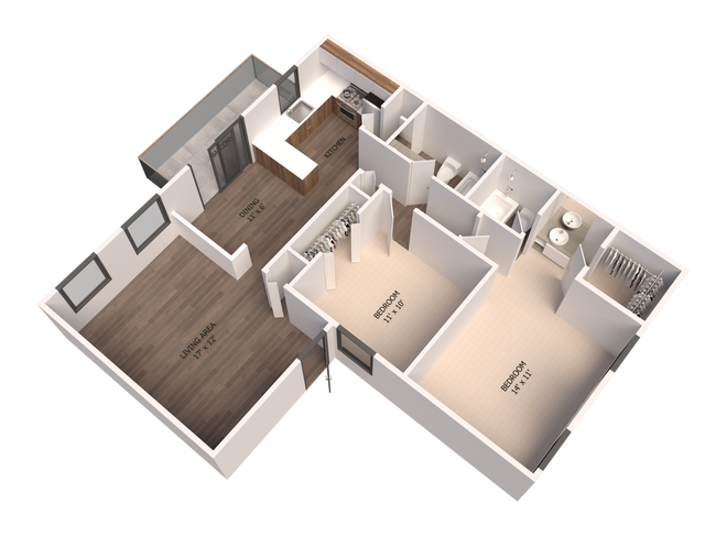 Floorplan - Barrington Hills Apartments