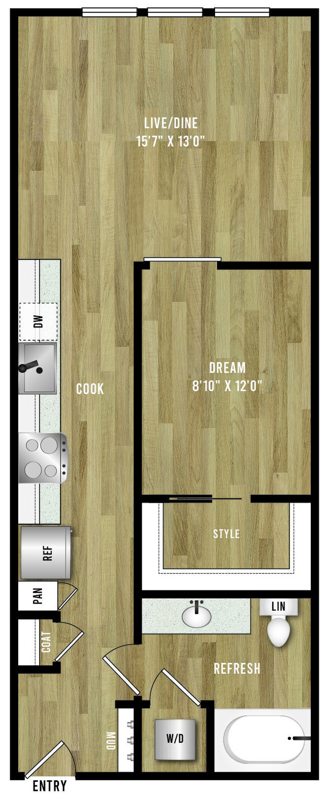 Floorplan - Victor Prosper II