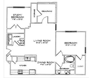 2BR/1BA Phase 2 - The Views