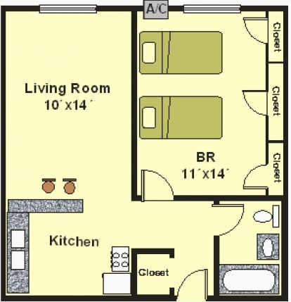 1BR/1BA - 1100 Como Ave SE