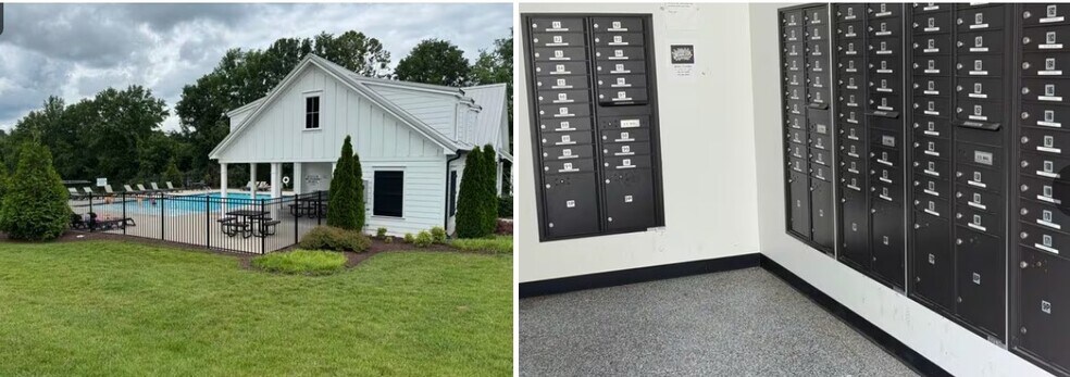 Pool house/mail room - 501 Clifford Hts