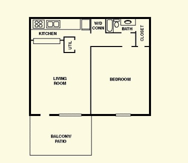 1BR/1BA - Valley Crest
