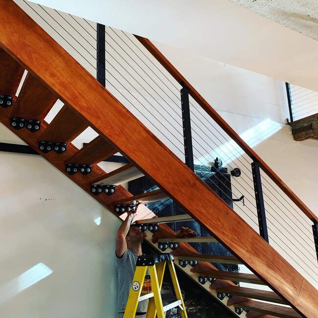 New staircase - 111 Church St