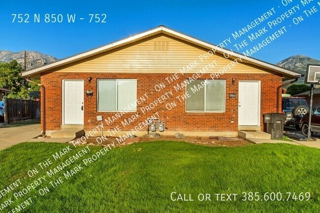 Building Photo - 752 N 850 W St
