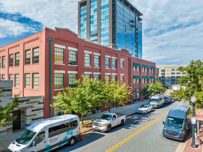 Exterior from Rock Street - Rock Street Loft Apartments