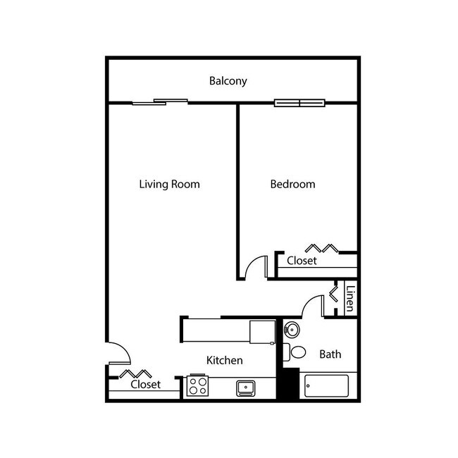 Floorplan - Bowin Place - 62+ Affordable Senior Community
