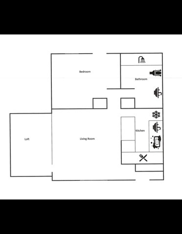 One Bedroom One Bath with Loft - Timbers North