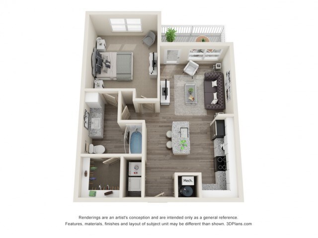 Floorplan - The Mezz at Fiddlers Green