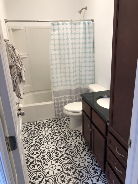 Second floor hall bath - 113 S Adams St