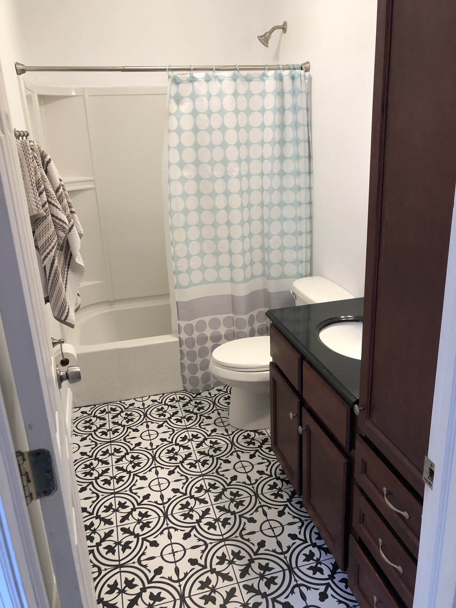 Second floor hall bath - 113 S Adams St