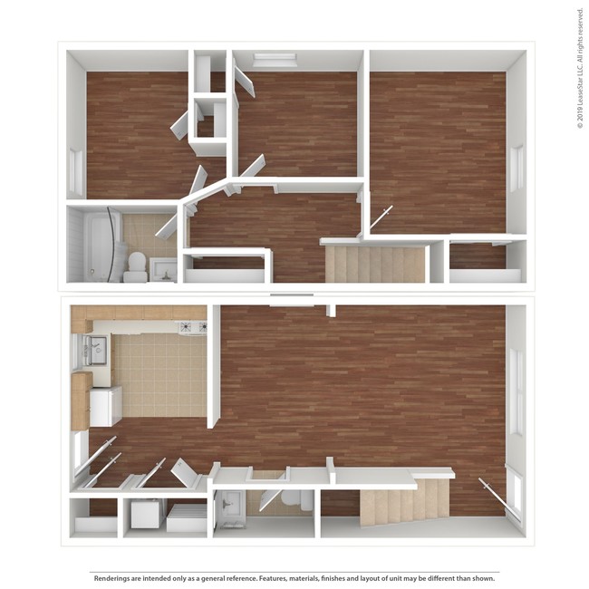 Floorplan - Landmark at Gayton Apartments