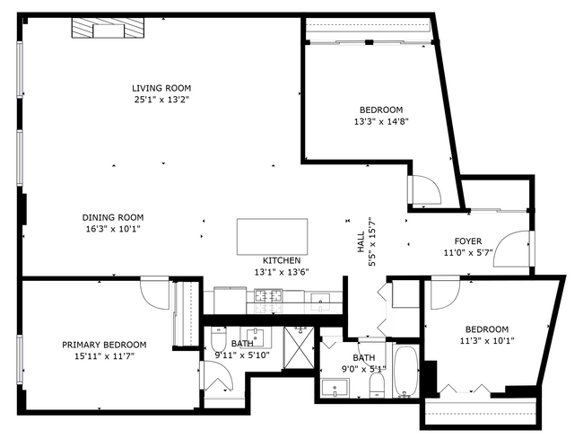 Floorplan - The Lofts at Gin Alley