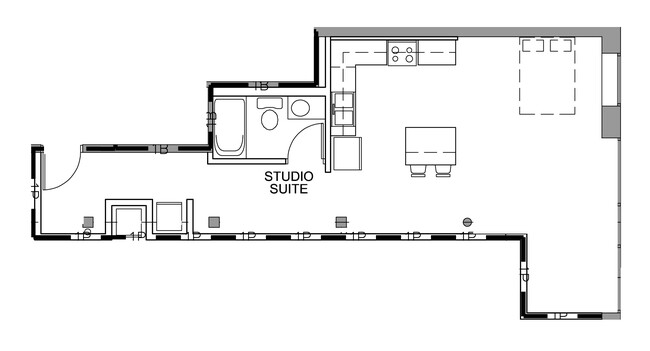 Floorplan - 340 Sibley Street Lofts