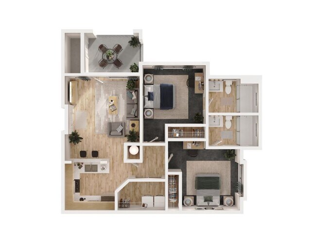 2x2 A NEW Deluxe - The Lodge of Athens