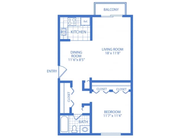 Floorplan - Capital Manor