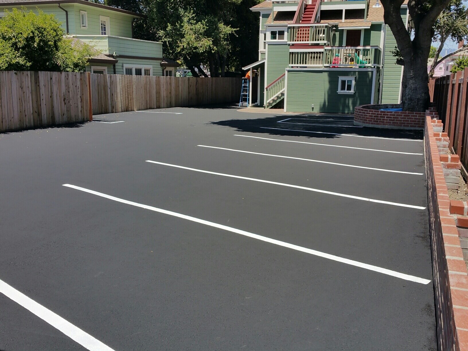 Parking in back, off-street - 2206 Lincoln Ave