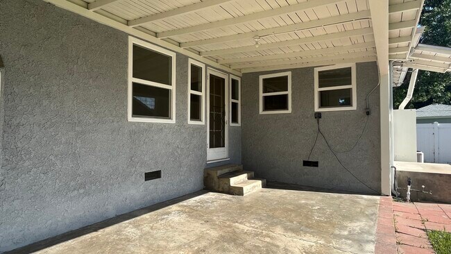 Back Patio off Primary Bedroom - 1533 N Ontario St