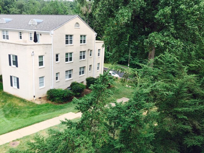 view from balcony - 820 S Arlington Mill Dr