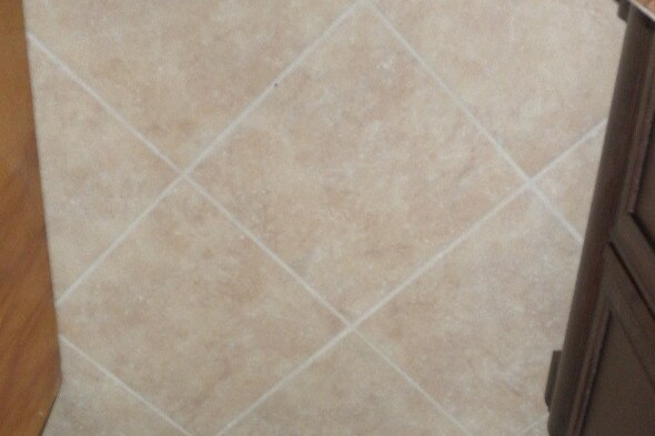 New Tile Floor in Bathrooms - 124 Treeview Dr