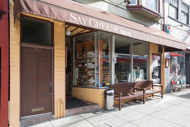 Cole Valley: 7 min walk - 1201 Willard St