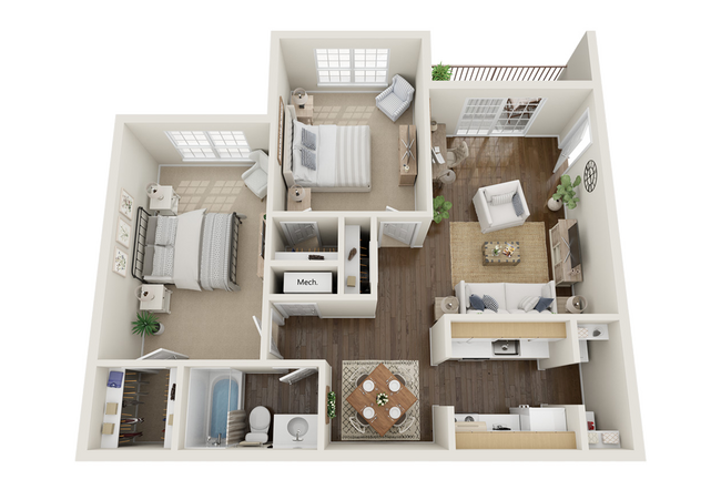 Floorplan - Village Square of Searcy