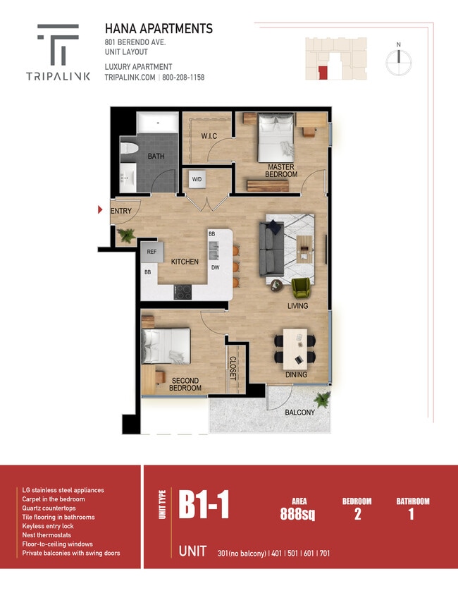Floorplan - The Hana