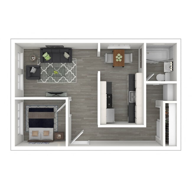 Floorplan - Hollymont Apartments