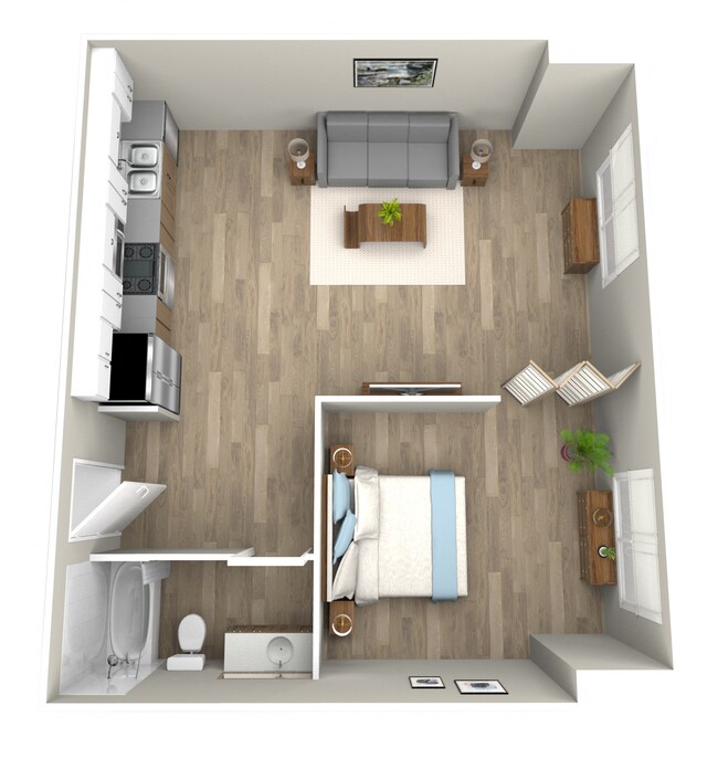 Floorplan - Jefferson Yards Apartments