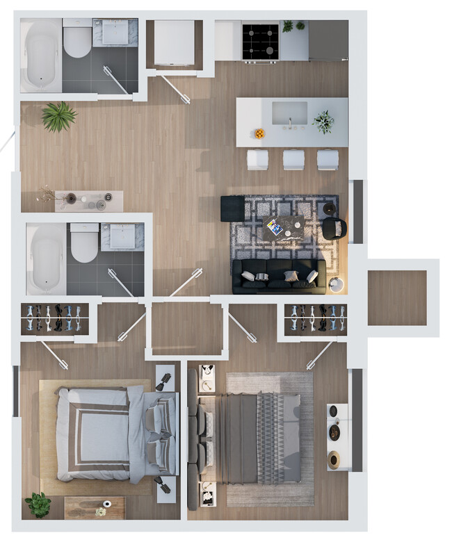 Floorplan - Colonial Flats