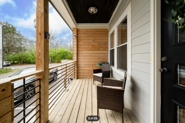 Front porch - 849 Cherokee Ave