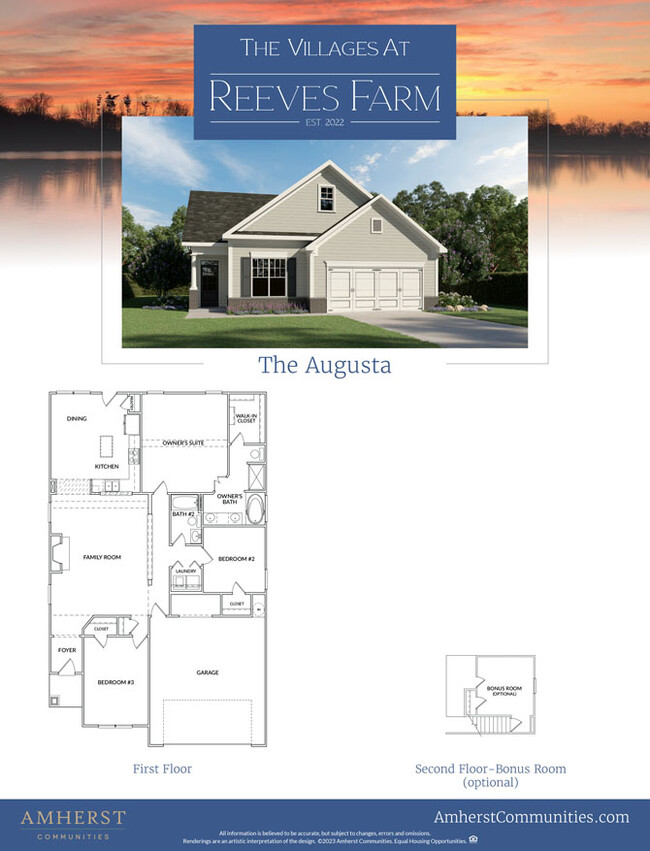 Floorplan - Villages at Reeves Farm