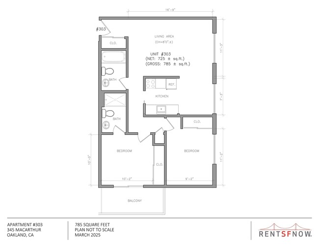 Floorplan - 345 MacArthur
